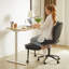 Cloud-style Cross-leg Swivel Chair With Adjustable Height Yoga Kneeling Chair With Lumbar Support For Office-565323304