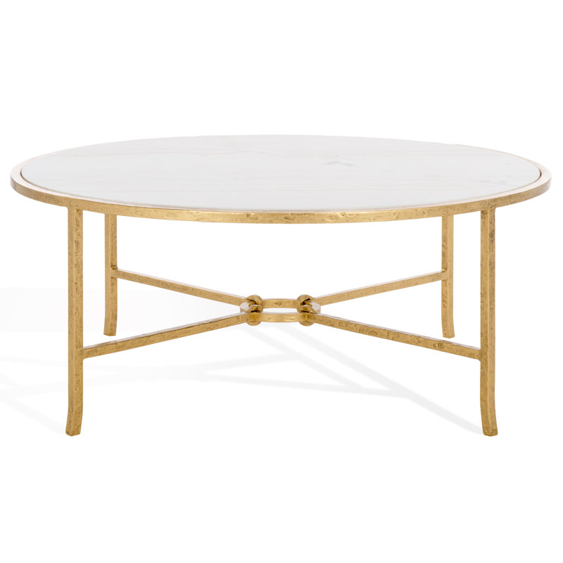 Markley Forged Metal Round Coffee Table