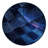 Soft Plush Dahill Retro Checkered Area Rug in Blue – Navy Binding-994305932