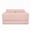 Canapé-lit pliant convertible 2-en-1, canapé-lit en velours côtelé avec 2 * coussins, causeuse modulaire rembourrée et désossée avec lit escamotable, canapé-lit pliant modulaire pour le salon-582549222