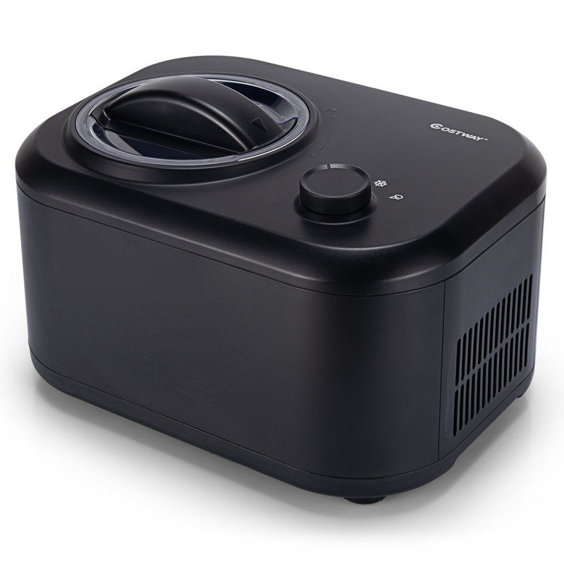 1L Ice Cream Maker, Black