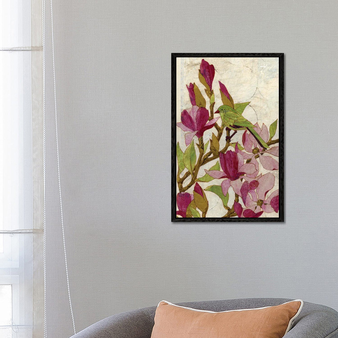 Magnolia von Karen Sikie - Galerie-verpackte Leinwand GiclÃ©e auf Leinwand