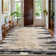Abstract Machine Washable Rug with Rubber Backing for Living Room Modern Non-Slip Dining Room Rug Easy-Cleaning Floor Carpet for Bedroom Office