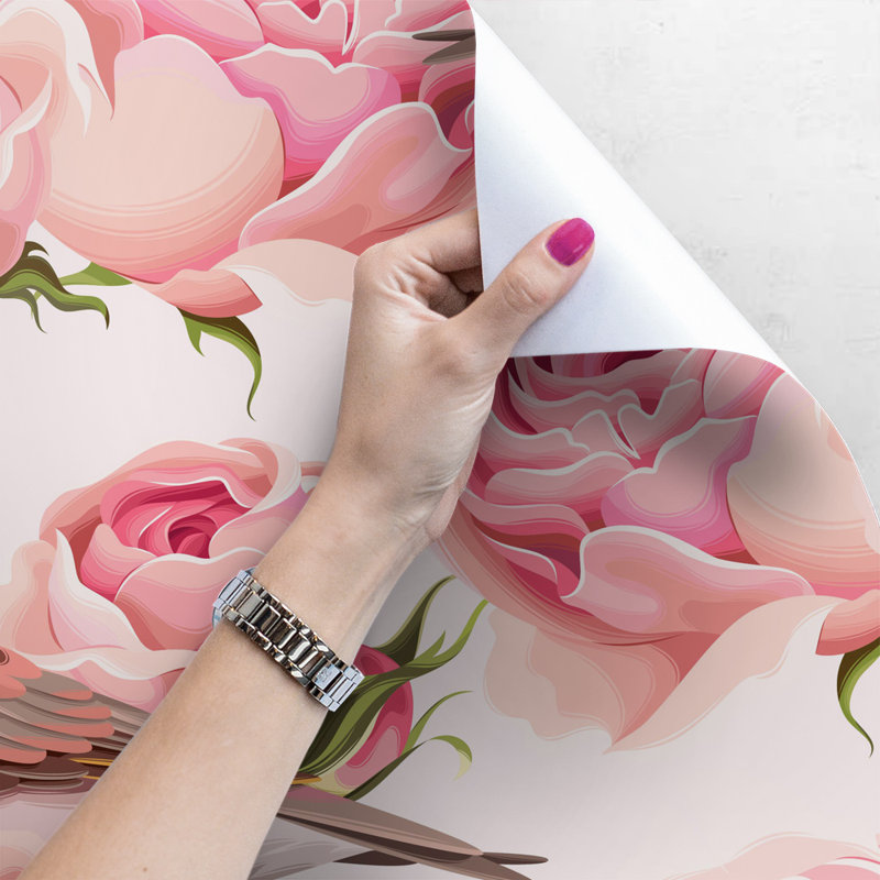 Alexandrine Matte Peel and Stick Mural, 250 x 250cm