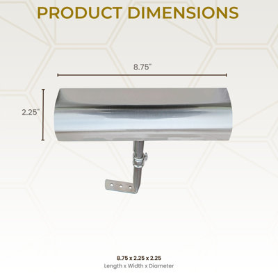 Lampe pour tableau 8,75 po à DEL à intensité variable avec télécommande