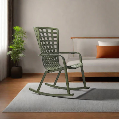 Chaise berçante de balcon