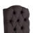 Oshawa 18.5 " H Tufted Linen Upholstered Solid Wood Parsons Chair