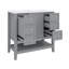 Ensemble de meuble-lavabo 36 po avec lavabo, une armoire et trois tiroirs