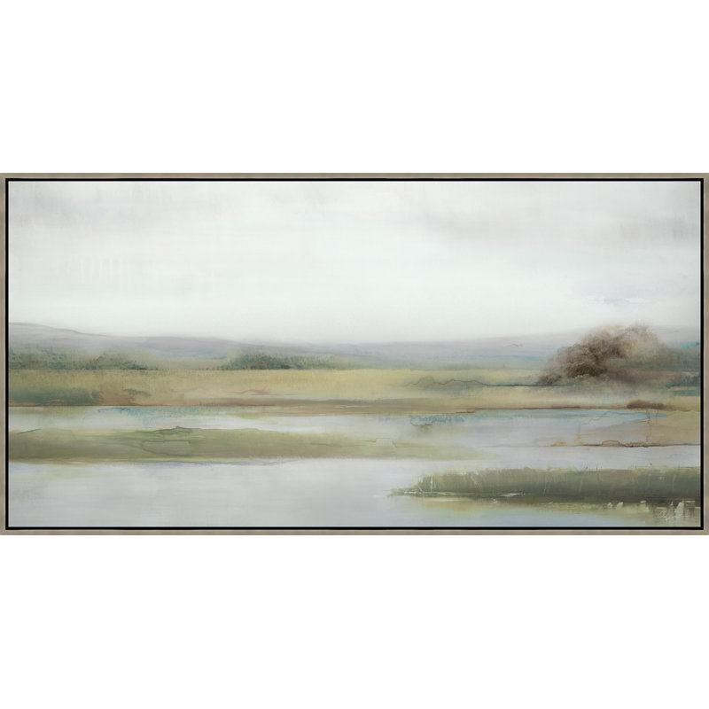 In A Dream II Painting by D'Alessandro Leon, Image Brush Gel, 37.75" H x 73.75" W