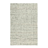 Abstract Area Rug in Gray