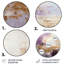 Otley - paysage rond, art en métal-1016879959