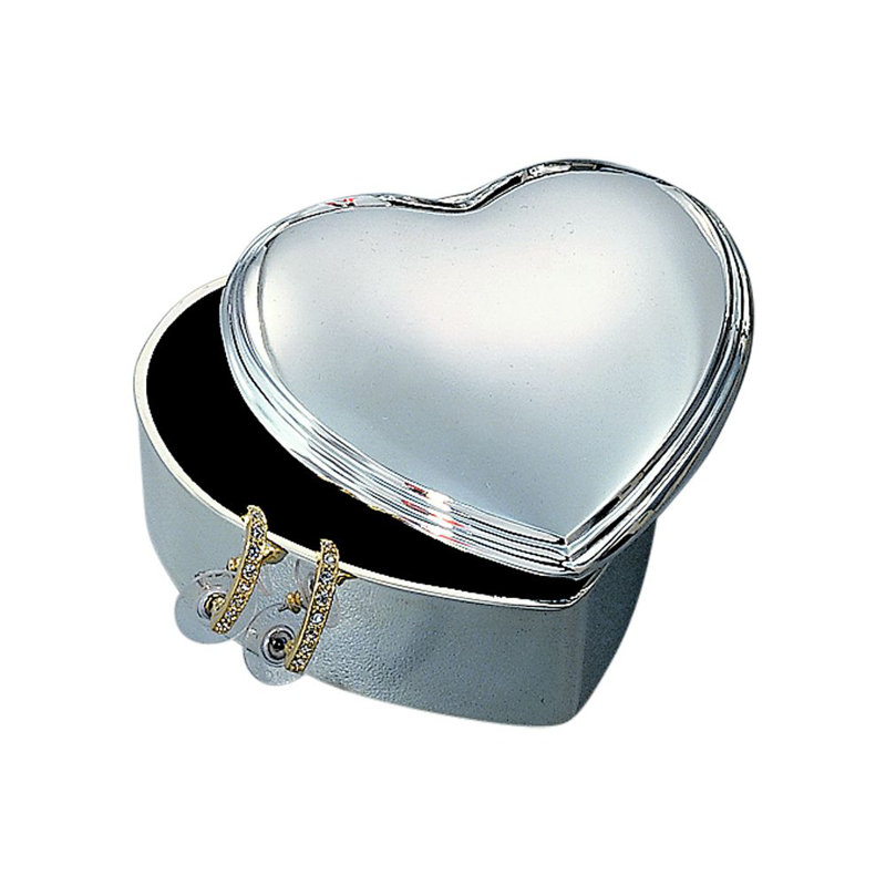 Metal Jewelry Box + Drawers