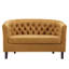 Causeuse en velours argenté Orchid Greta-806005907