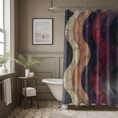 Affiche Timeworn - Rideau de douche Premium