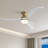 Nicola 52" 3 - Blade LED Standard Ceiling Fan with Remote Control and Light Kit Included-1709593194