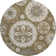 Premium Machine Washable Prisco Brown Rug