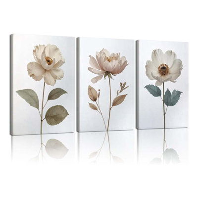 3 Piece Wrapped Canvas Wall Art