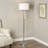 Daeisha 61'' Silver Traditional Floor Lamp