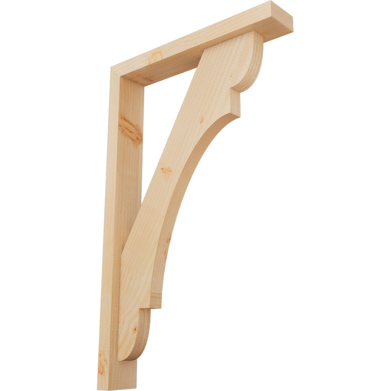 Support de bloc olympique l 3 1/2 po x P 20 po x H 32 po avec support décalé, sapin Douglas, 32 x 20