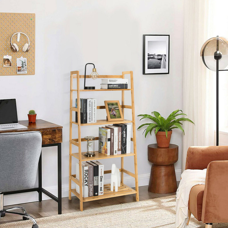 Poulsen Obrien 48" H x 19" W Ladder Bookcase