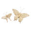 Mocha Butterfly Wall Decor Duo