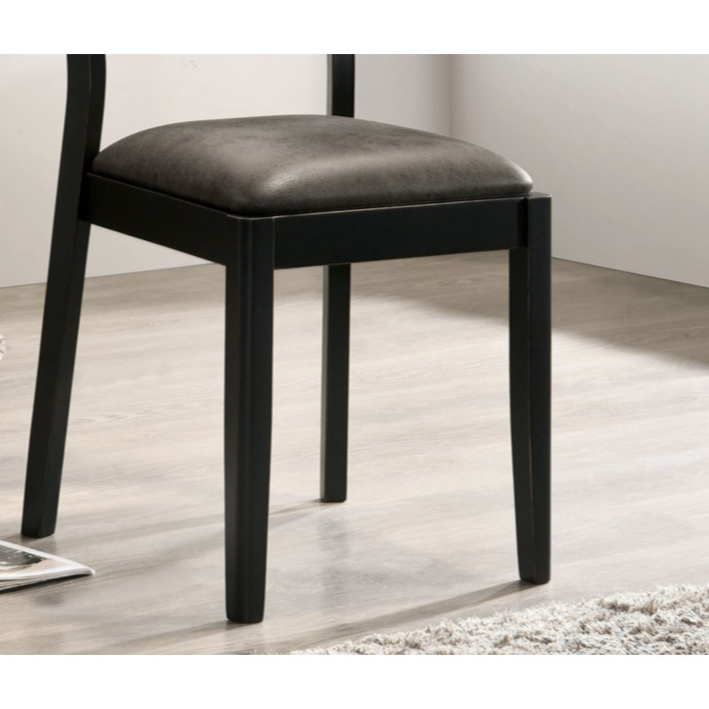 Unionville Faux Leather Upholstered Side Chair