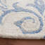 Tapis damassé en laine touffeté à la main Aashu-208781503