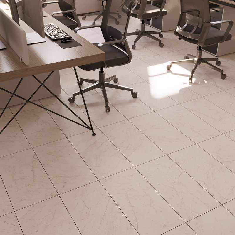 Kaia 12-in. x 24-in. Stone Look Matte Porcelain Wall & Floor Tile, Zephia