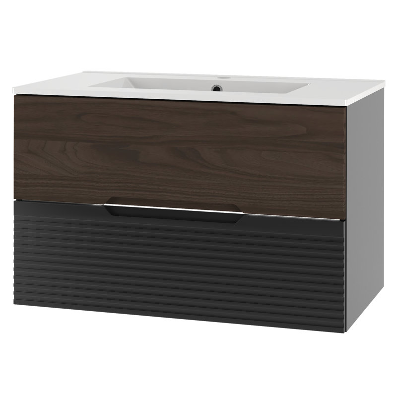Annalicia 81mm Single Bathroom Vanity with Ceramic Basin