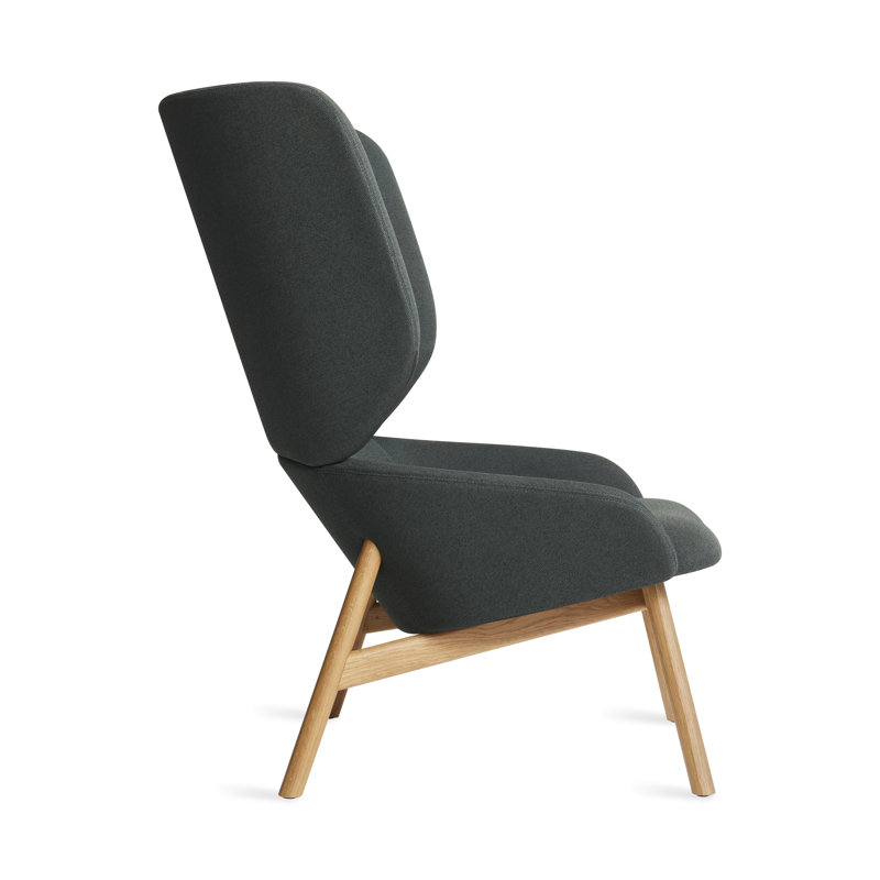 Heads Up Lounge Chair, Maharam Messenger in Everglade