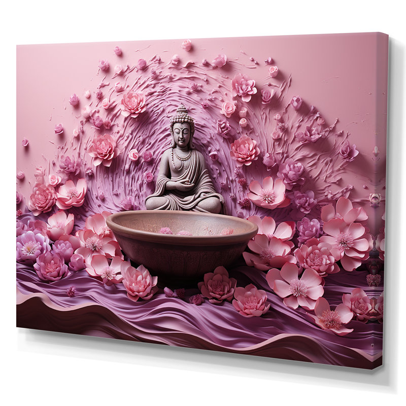 Hindouisme spirituel mantras méditation - impression, Toile tendue, H 30 po x l 40 po x P 1,5 po
