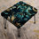Deep Blue And White Flower Tranquility - Floral Rectangle Ottoman