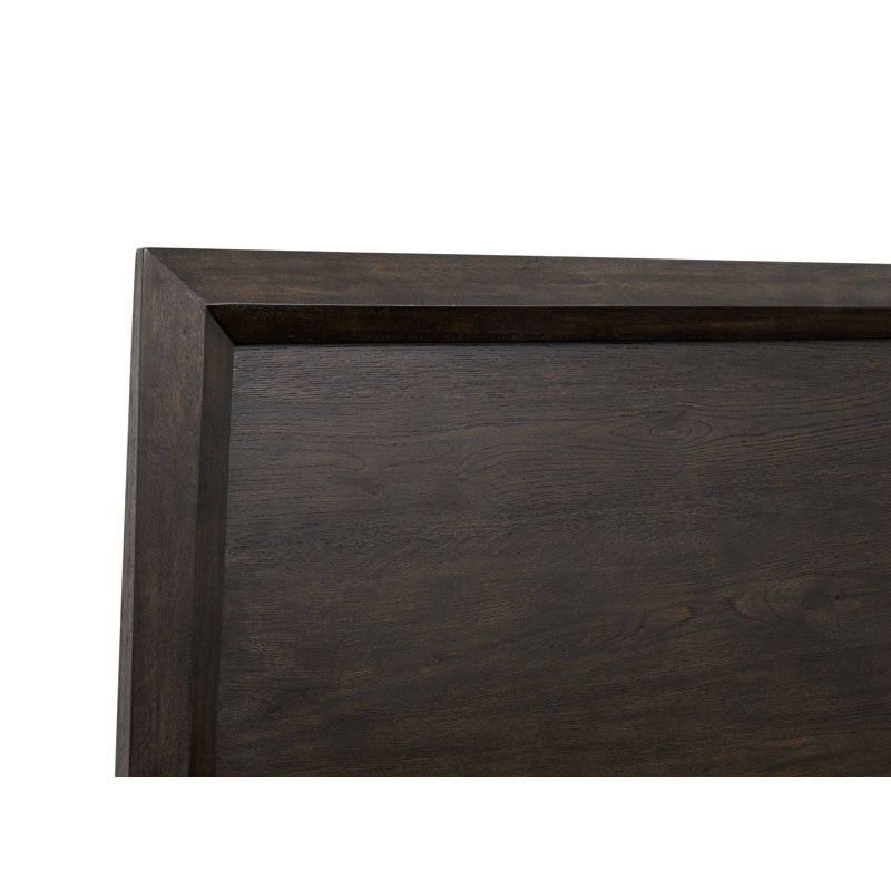 Grand lit de rangement à panneau avec 2 tables de chevet, 3 Pcs: Bed, 2 Nightstands, Grand lit