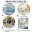 «Bathroom Tranquil Reflections», impression d'art sur toile, ensemble d'humour blanc de 2-1466345746-1466345754-1466345757