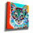 'Dramatic Cats II' by Carolee Vitaletti Canvas Wall Art-1514124548