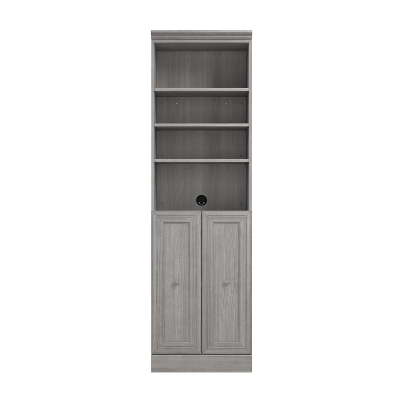 Alvaretta 25'' Closet System, Platinum Gray