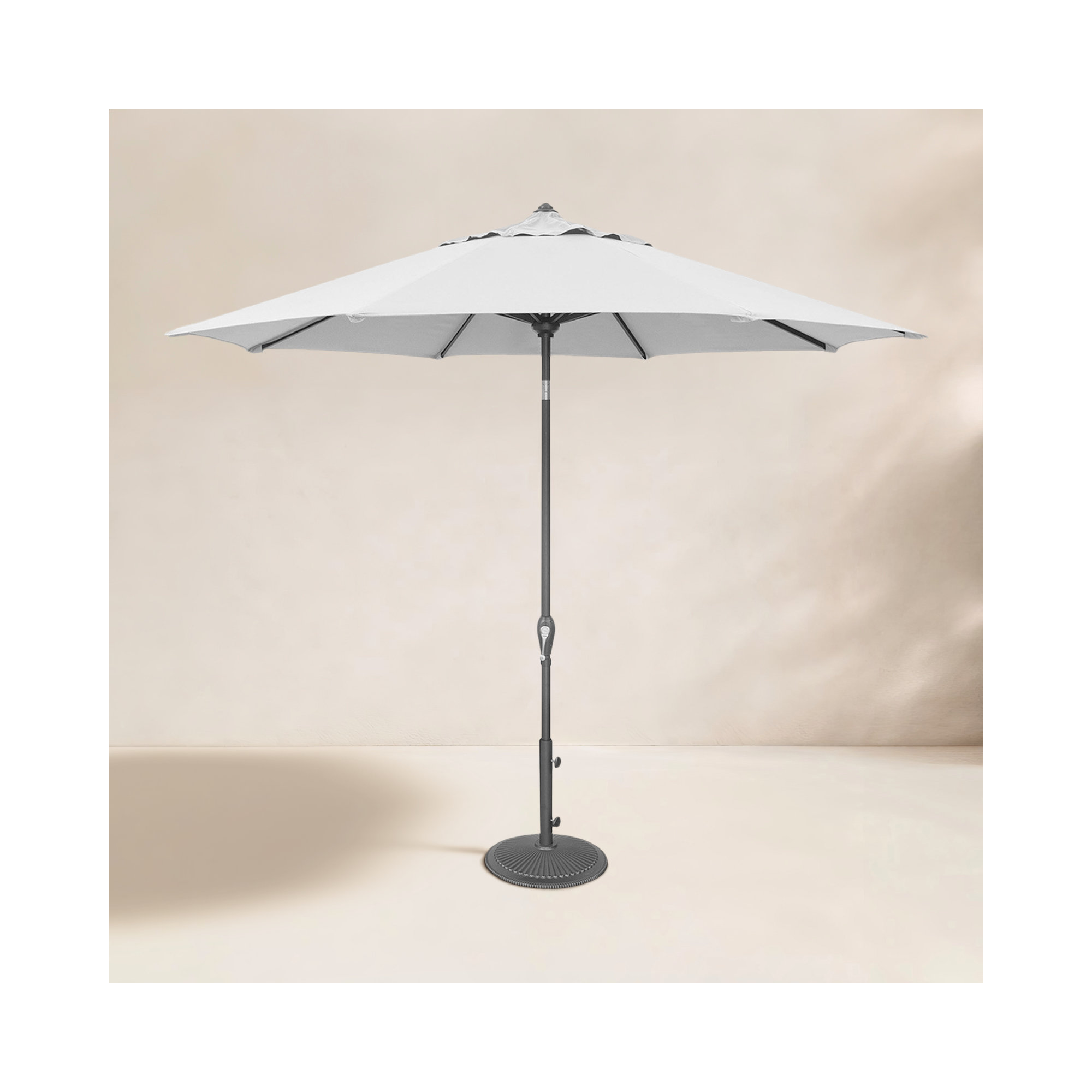 Colete 9' Market Sunbrella Umbrella, Astoria Sunset Sunbrella®, Bronze