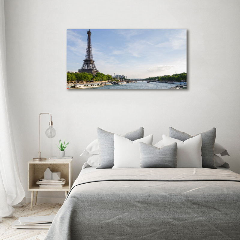 Eiffel Tower Paris - Wrapped Canvas Print