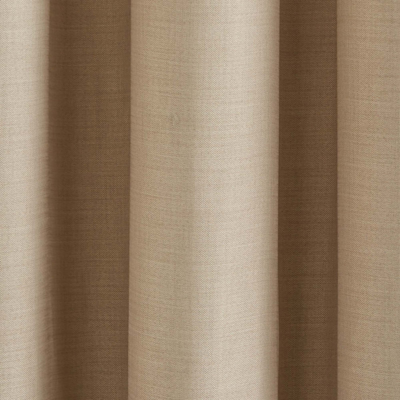 Lina Blackout Single Curtain Panel, Very Light Beige, 200 W x 280 D cm