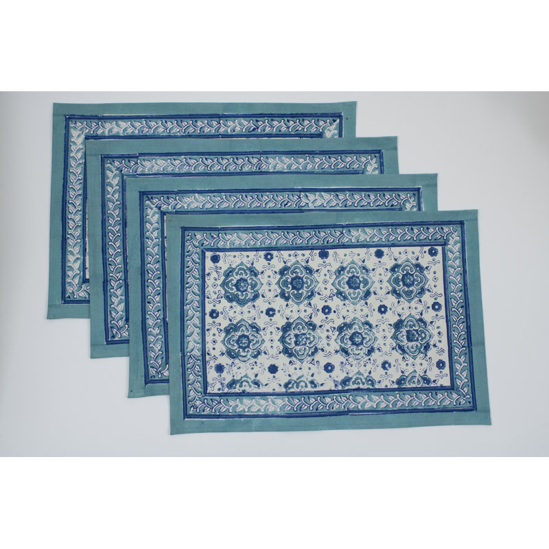 Motomitsu Cotton Geometric, 19" x 13"