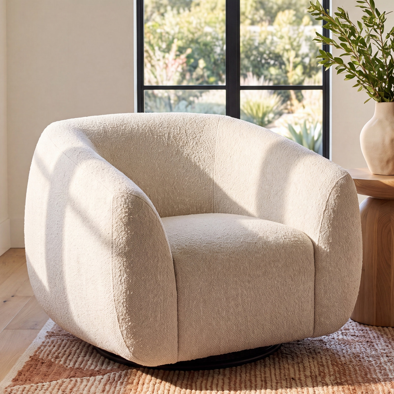 Emme Swivel Armchair