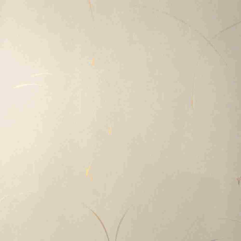 Ethérios Tile, 26" W x 144" L, Light Gray/Gold