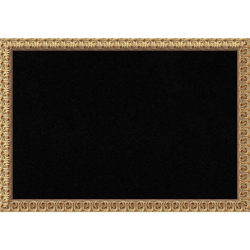 Amanti Art No Cork Wood Bulletin Board, 27" x 39"