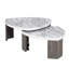 Ensemble de tables basses gigognes 2 pièces Dorris
