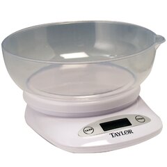 The Taylor 3831WH Digital Food Scale