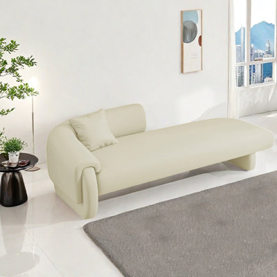 Fauteuil inclinable en similicuir léger et luxueux