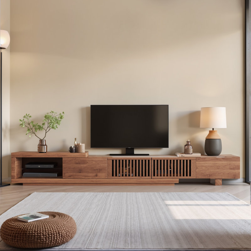 Meuble télé avec espace de rangement 78,54 po