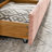 Queen Size Daybed With Two Drawers Upholstered Tufted Sofa Bed, Pink Boucle Fabric (88"X65.5"X29.5")-639458722