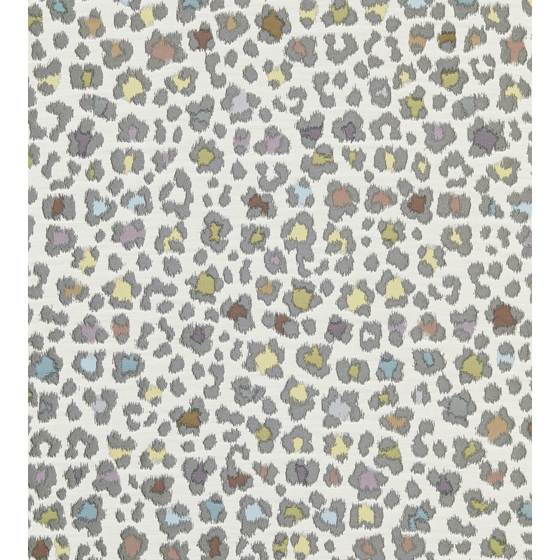 Sahara Rosette Woven Fabric, Haze