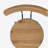 Adjustable Height Swivel Bar Stool, with Beech